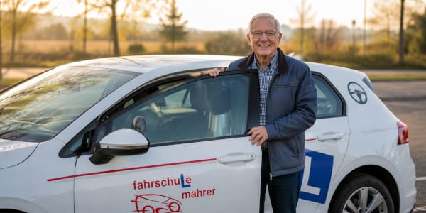 Senioren-Check der Fahrschule Mahrer für sicheres und selbstständiges Fahren im Alter