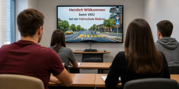Verkehrskunde VKU bei der Fahrschule Rheinfelden – moderner Theorieunterricht für Fahrschüler